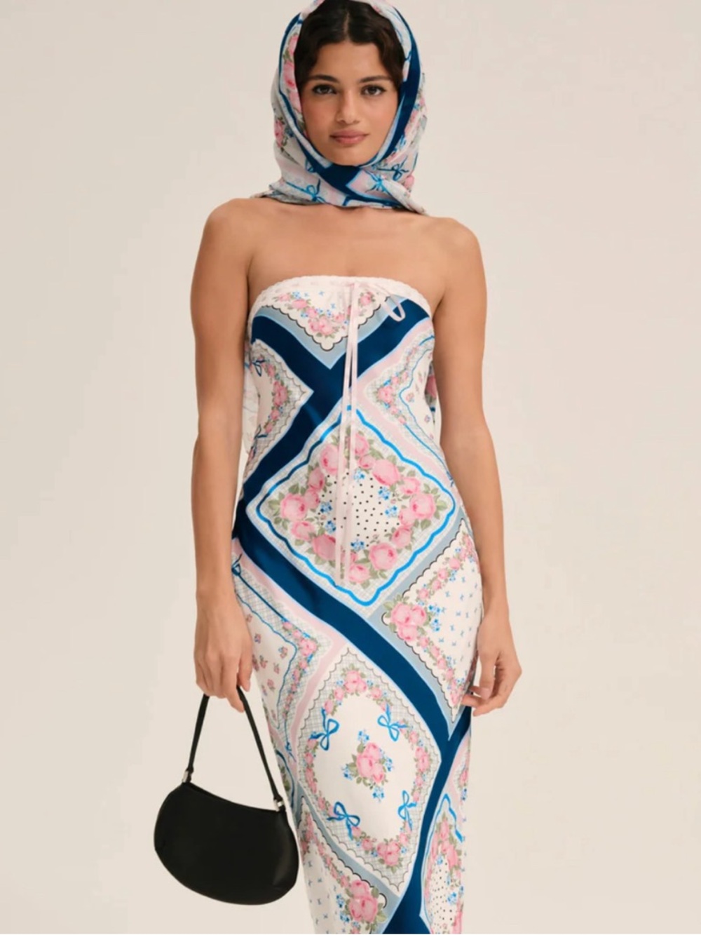 For Love & Lemons Daisy Mae Midi Dress Size: XL